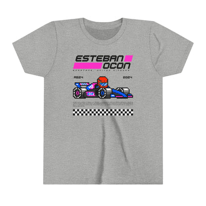 Esteban Ocon 8-bit Team Youth T-shirt