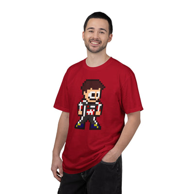 8-bit Ollie Bearman Adult Heavyweight 100% Cotton T-shirt