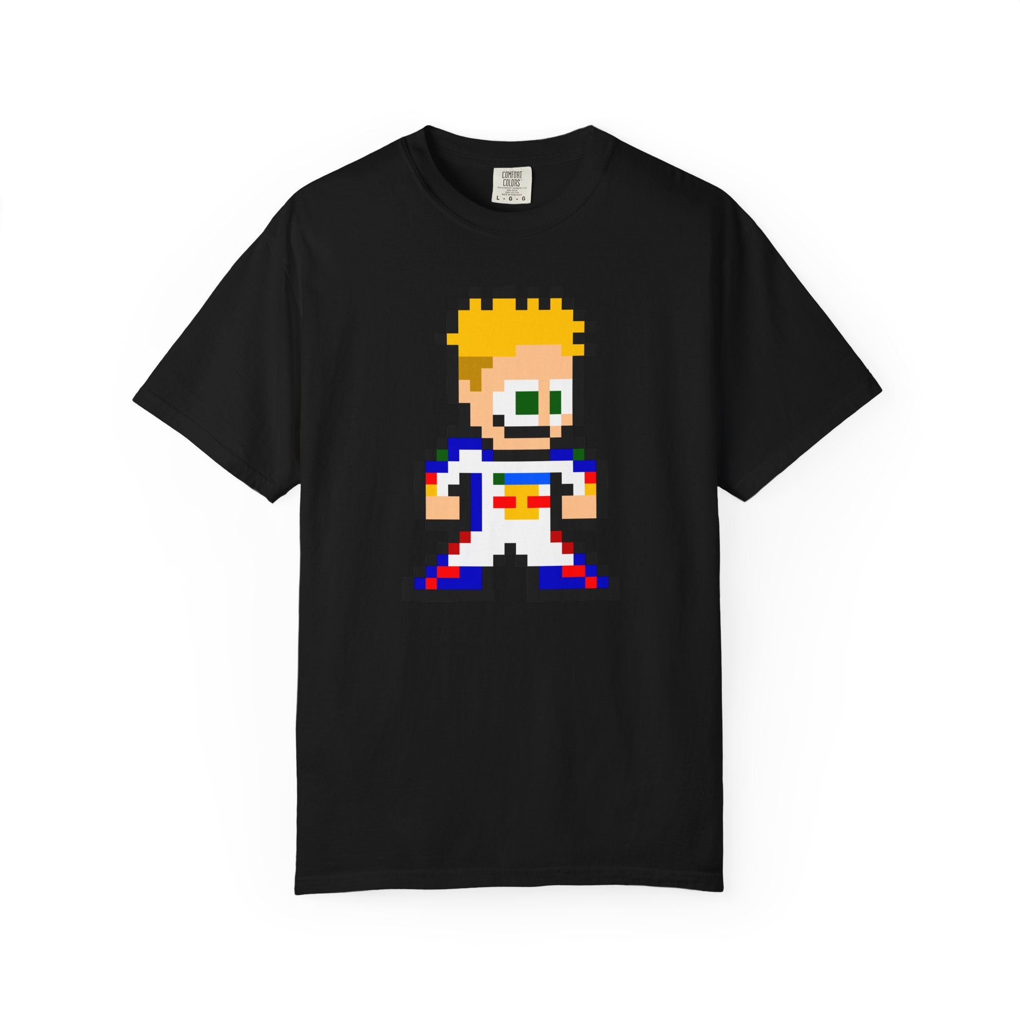 8-bit Liam Lawson Adult Heavyweight 100% Cotton T-shirt