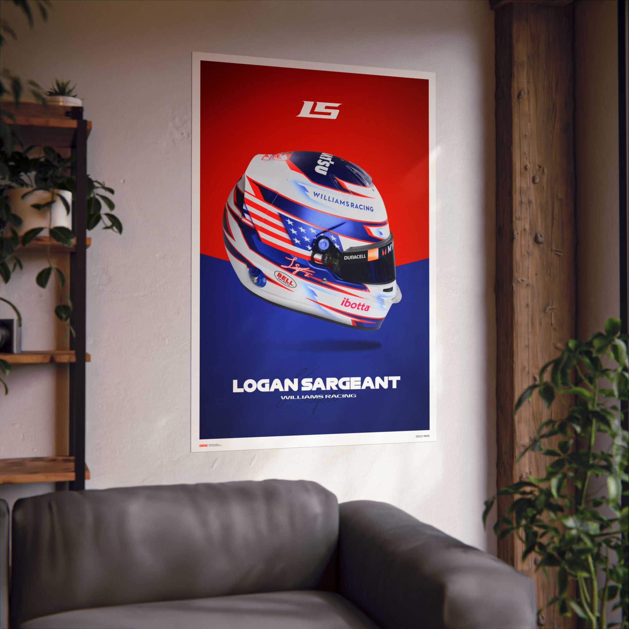 Logan Sargeant Signature Poster