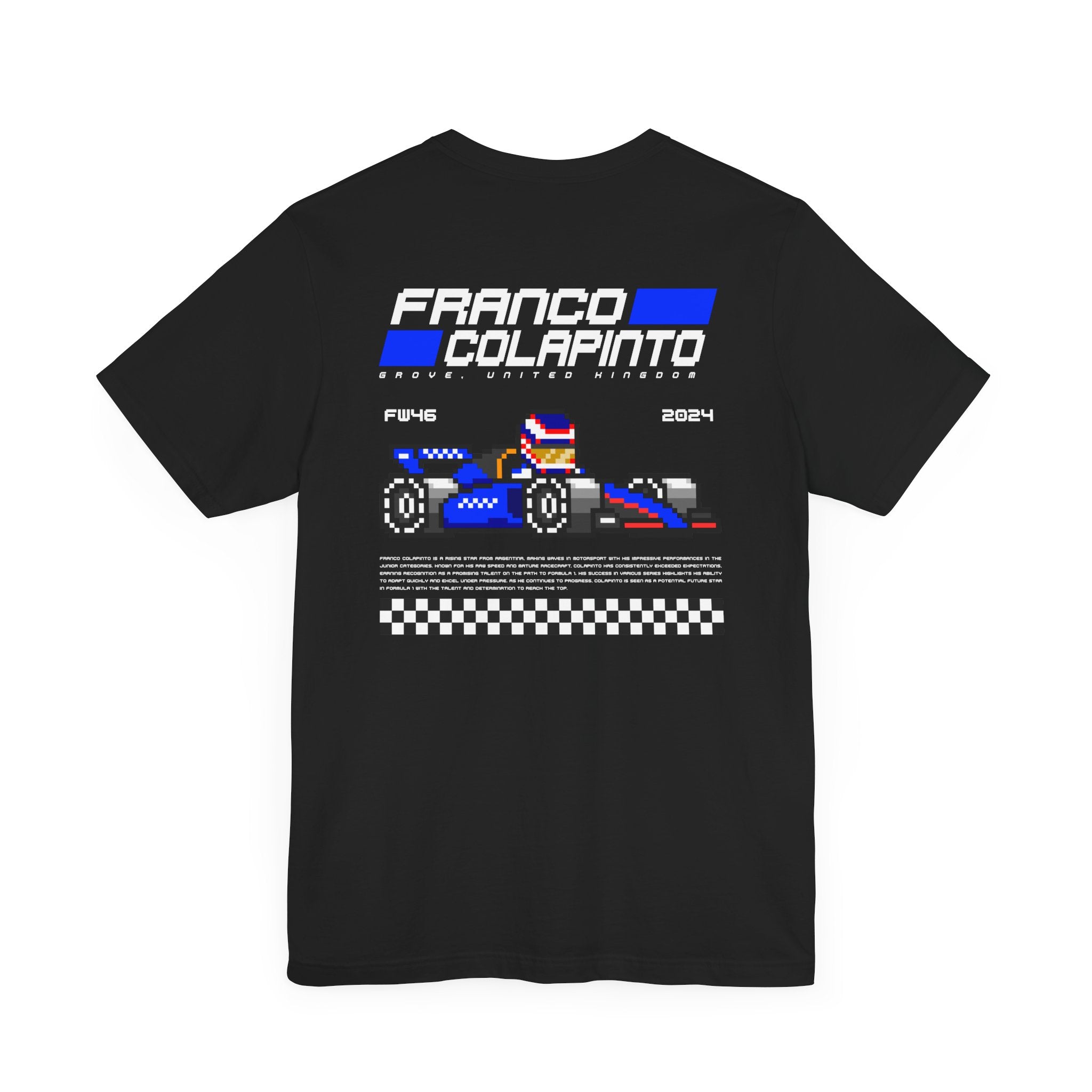 Franco Colapinto 8-bit Team T-shirt