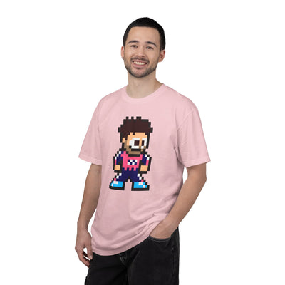 8-bit Franco Colapinto Adult Heavyweight 100% Cotton T-shirt