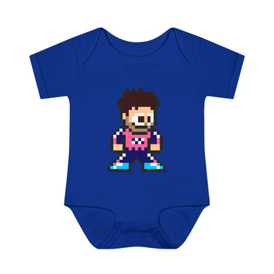 8-bit Franco Colapinto Baby Bodysuit