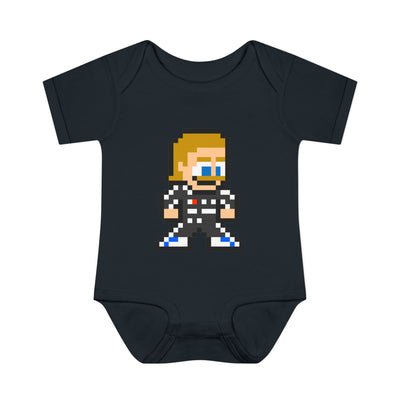 8-bit Valtteri Bottas Baby Bodysuit