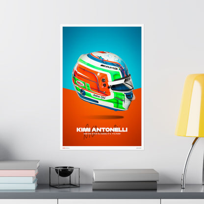 Kimi Antonelli Signature Poster