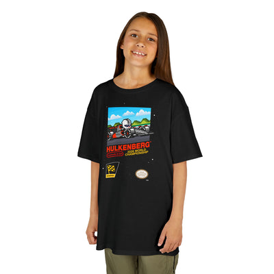 Hulkenberg 8-bit Game Kids Heavyweight 100% Cotton T-shirt