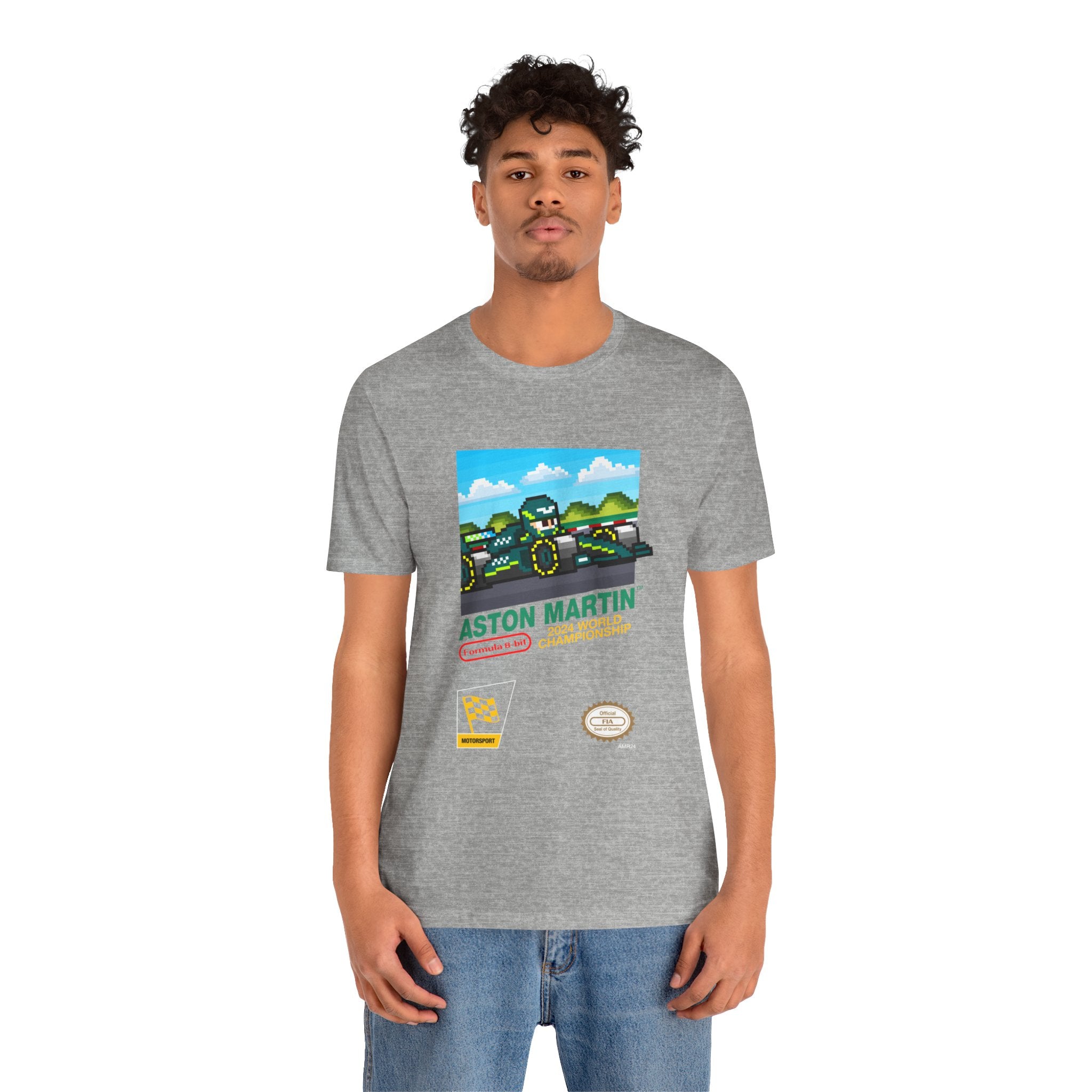 Aston Martin 8-bit Game T-shirt