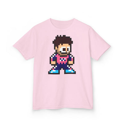 8-bit Franco Colapinto Kids Tee
