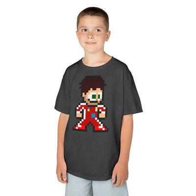 8-bit Charles Leclerc Kids Tee