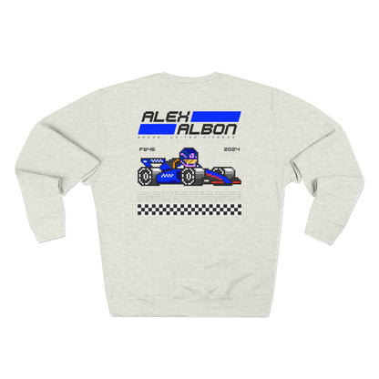 Alex Albon 8-bit Team Sweatshirt