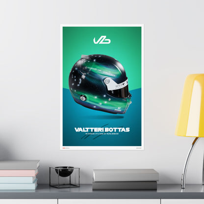 Valtteri Bottas Signature Poster