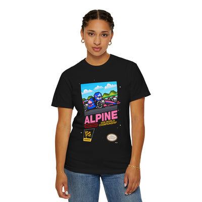 Alpine 8-bit Game Adult Heavyweight 100% Cotton T-shirt