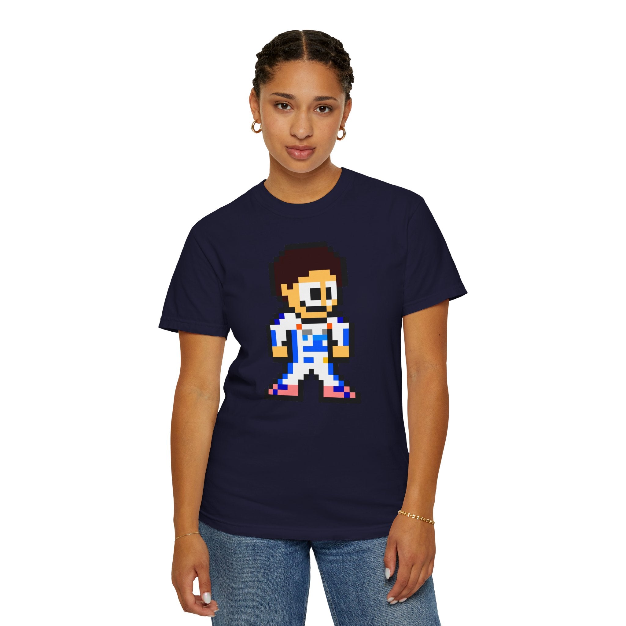 8-bit Alex Albon Adult Heavyweight 100% Cotton T-shirt