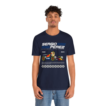 Sergio Perez 8-bit Team T-shirt