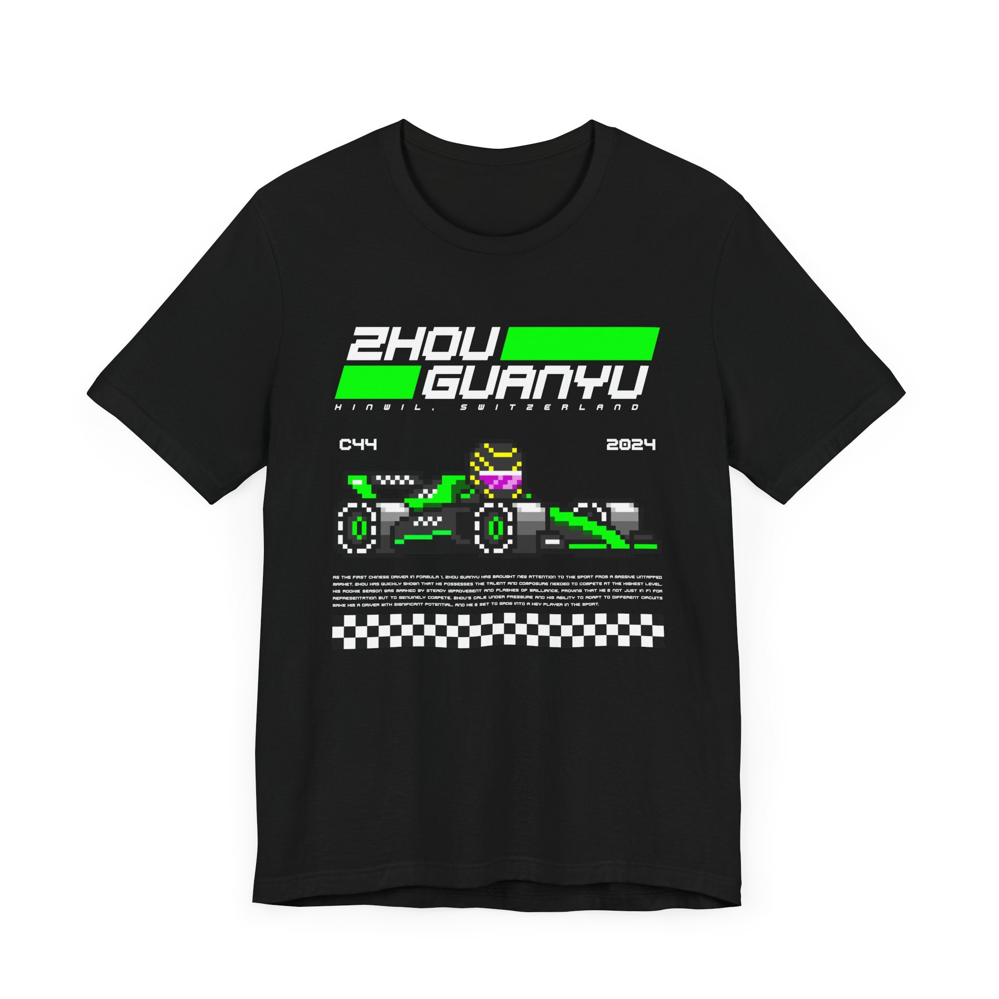 Zhou Guanyu 8-bit Team T-shirt