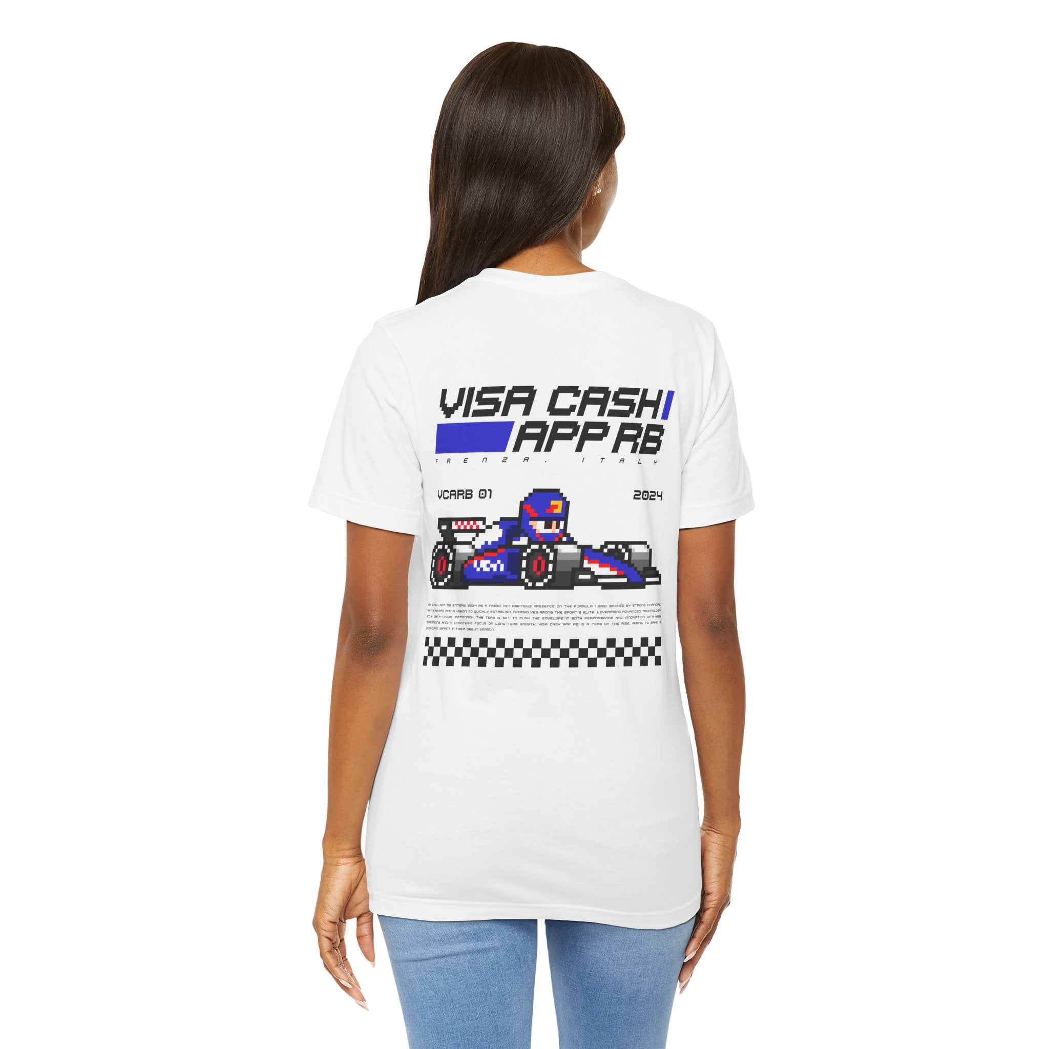 Visa Cash App RB 8-bit Team T-shirt