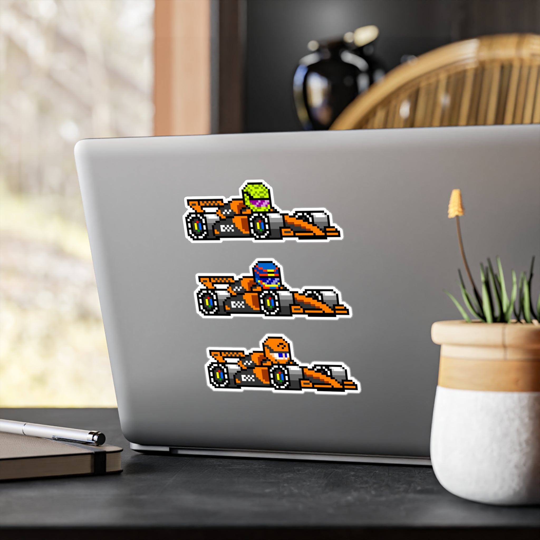 McLaren 8-bit Vinyl Decal Stickers