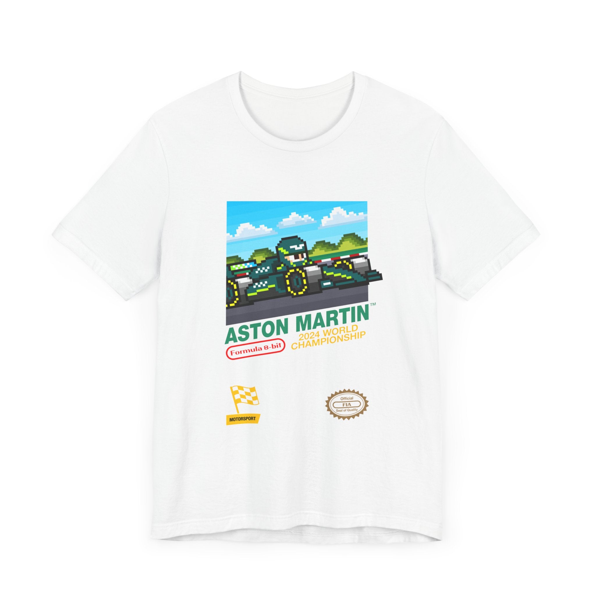 Aston Martin 8-bit Game T-shirt