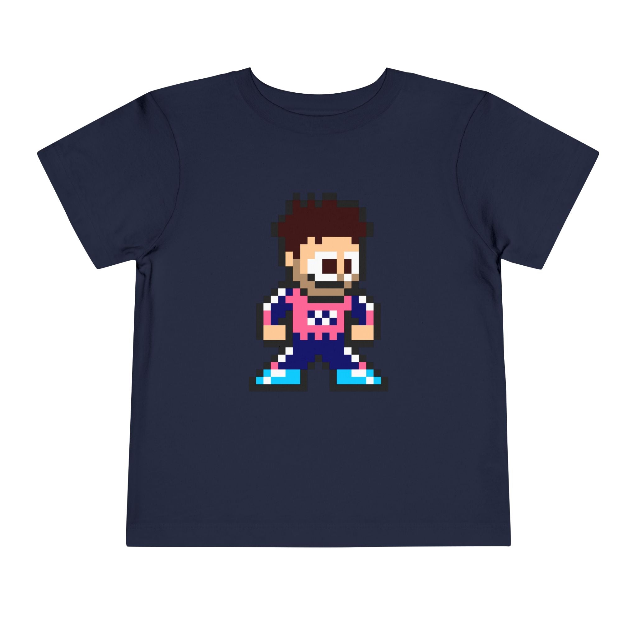 8-bit Franco Colapinto Toddler Tee