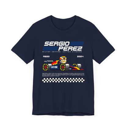 Sergio Perez 8-bit Team T-shirt