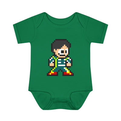8-bit Lance Stroll Baby Bodysuit