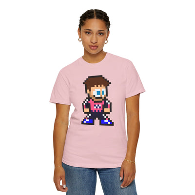 8-bit Pierre Gasly Adult Heavyweight 100% Cotton T-shirt