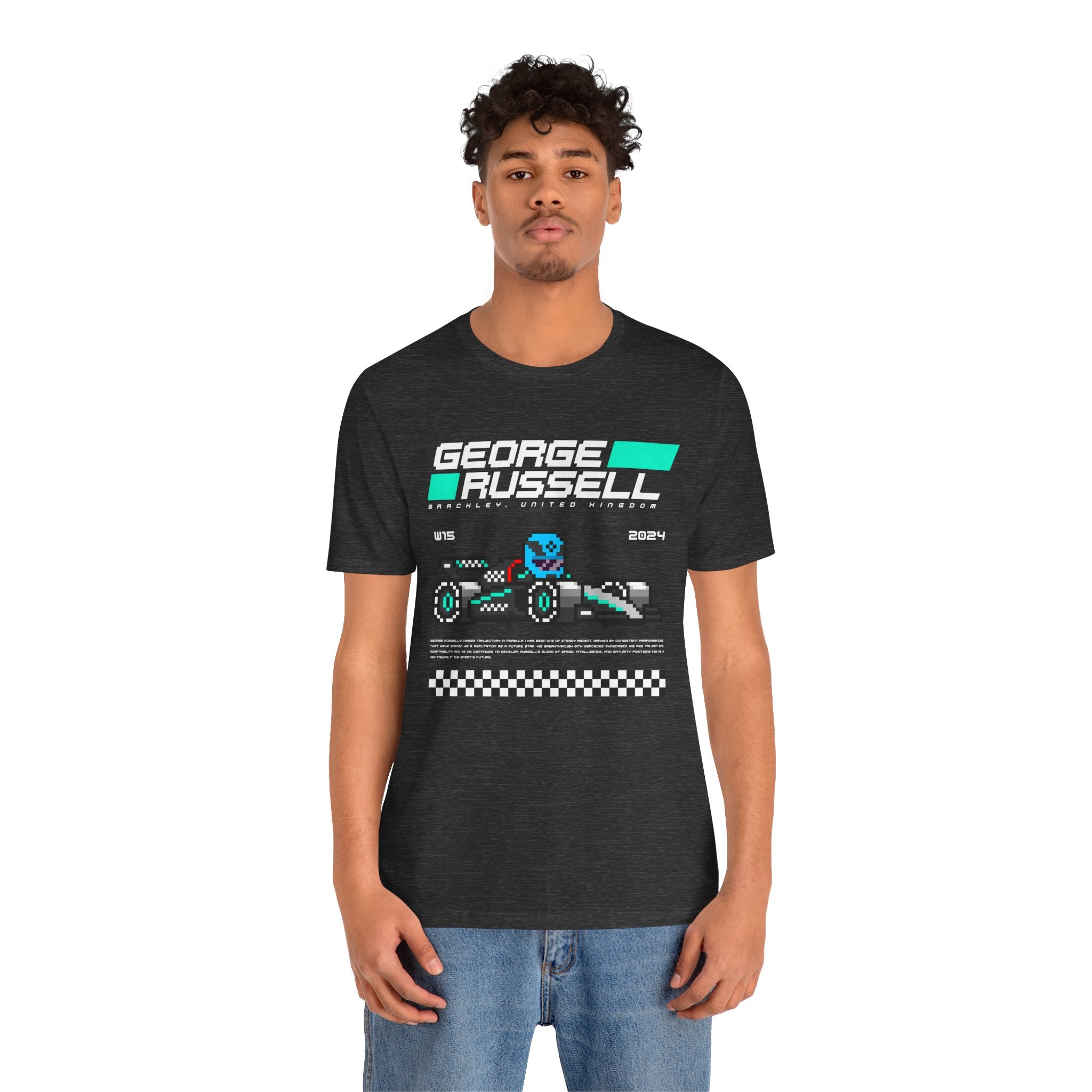 George Russell 8-bit Team T-shirt