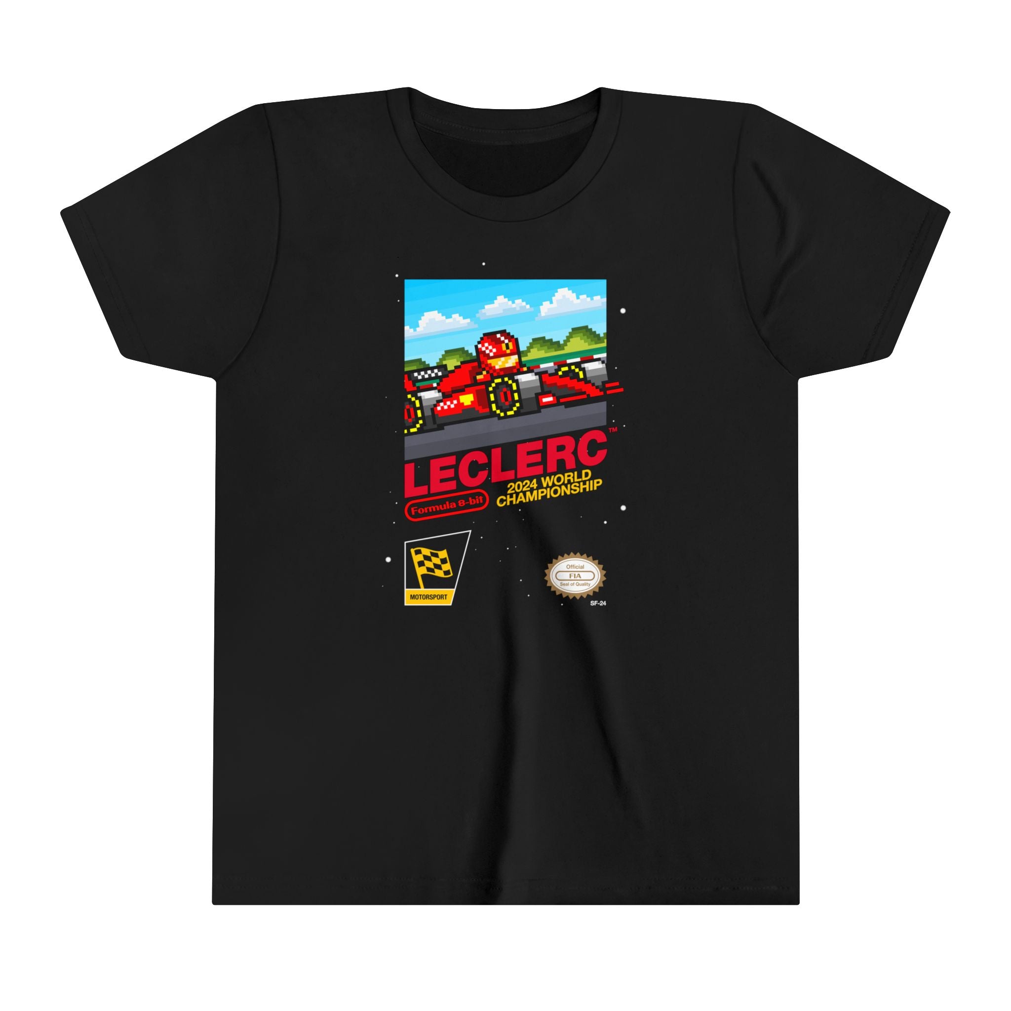 Leclerc 8-bit Game Youth T-shirt