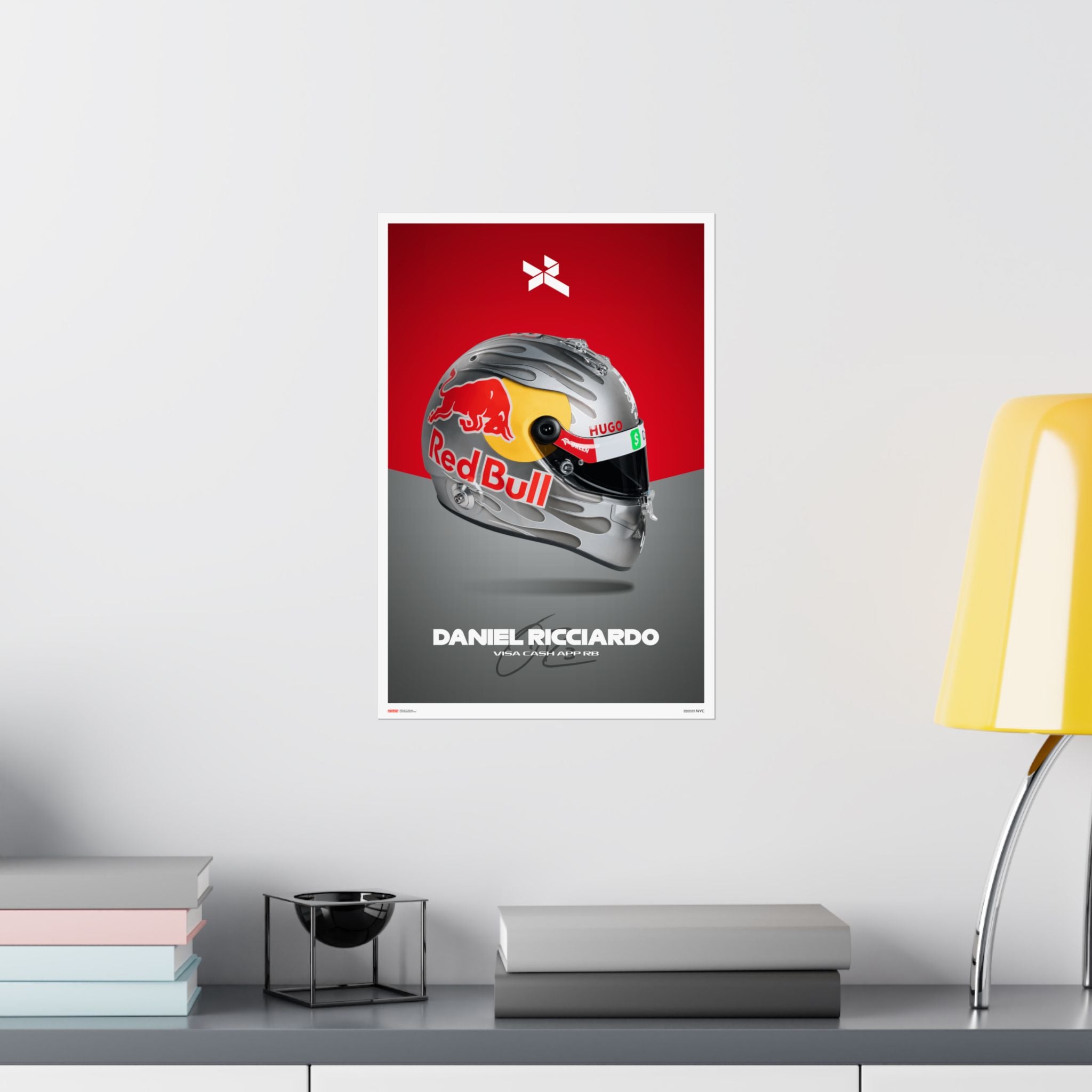 Daniel Ricciardo Signature Poster