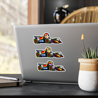 Red Bull 8-bit Vinyl Decal Stickers