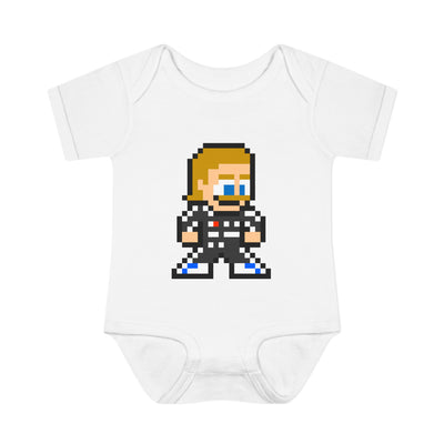 8-bit Valtteri Bottas Baby Bodysuit