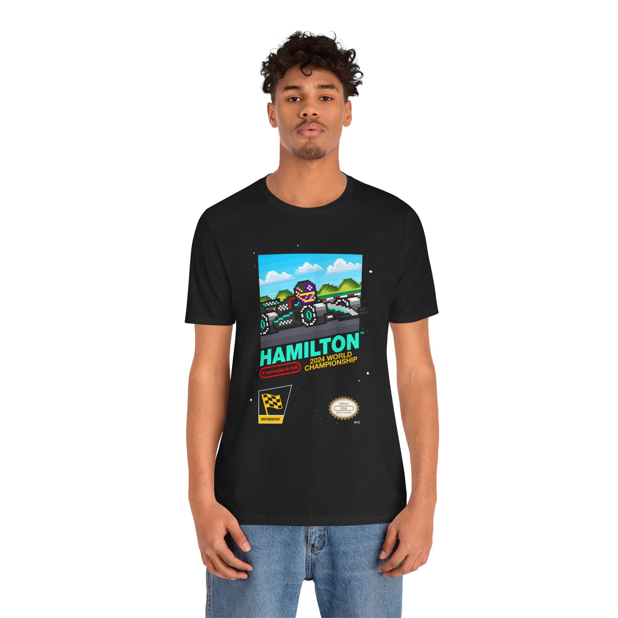 Hamilton 8-bit Game T-shirt