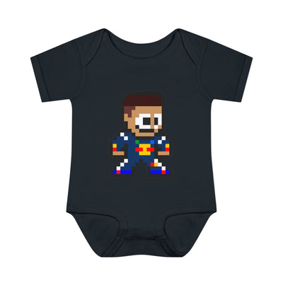 8-bit Isack Hadjar Baby Bodysuit