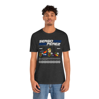 Sergio Perez 8-bit Team T-shirt