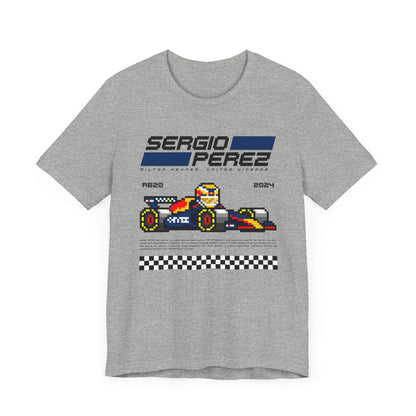 Sergio Perez 8-bit Team T-shirt