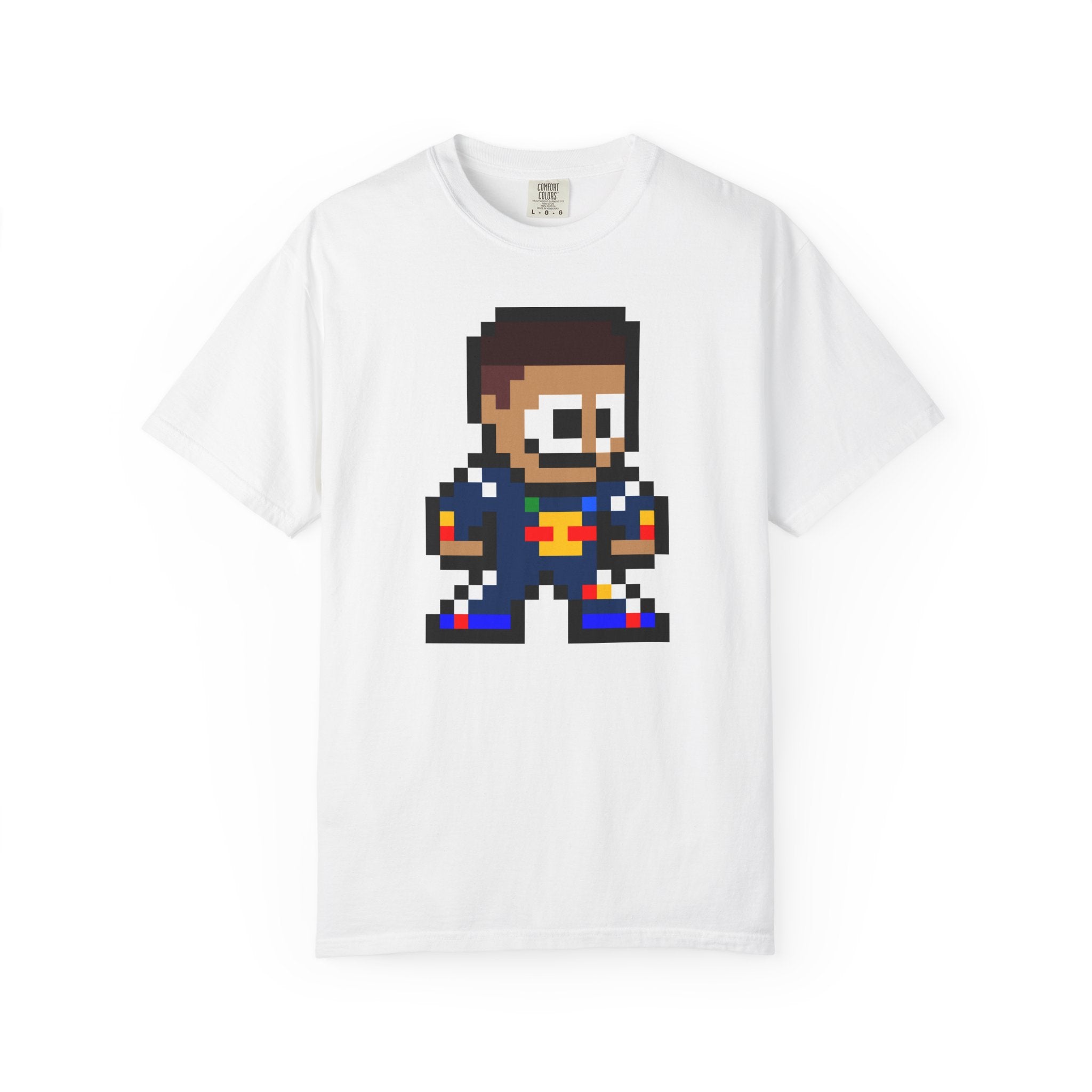 8-bit Isack Hadjar Adult Tee