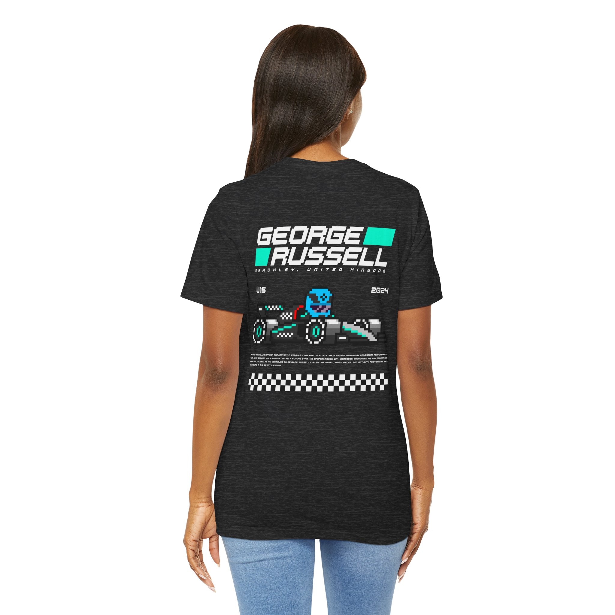 George Russell 8-bit Team T-shirt