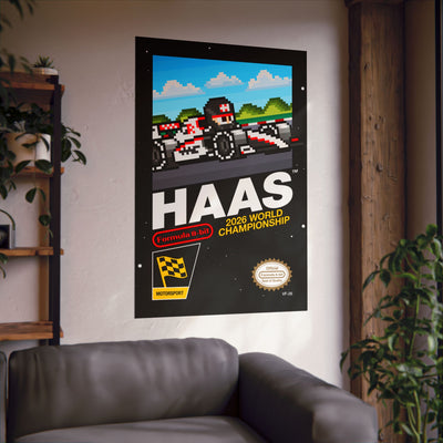Haas 8-bit Game Poster