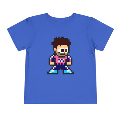 8-bit Franco Colapinto Toddler Tee