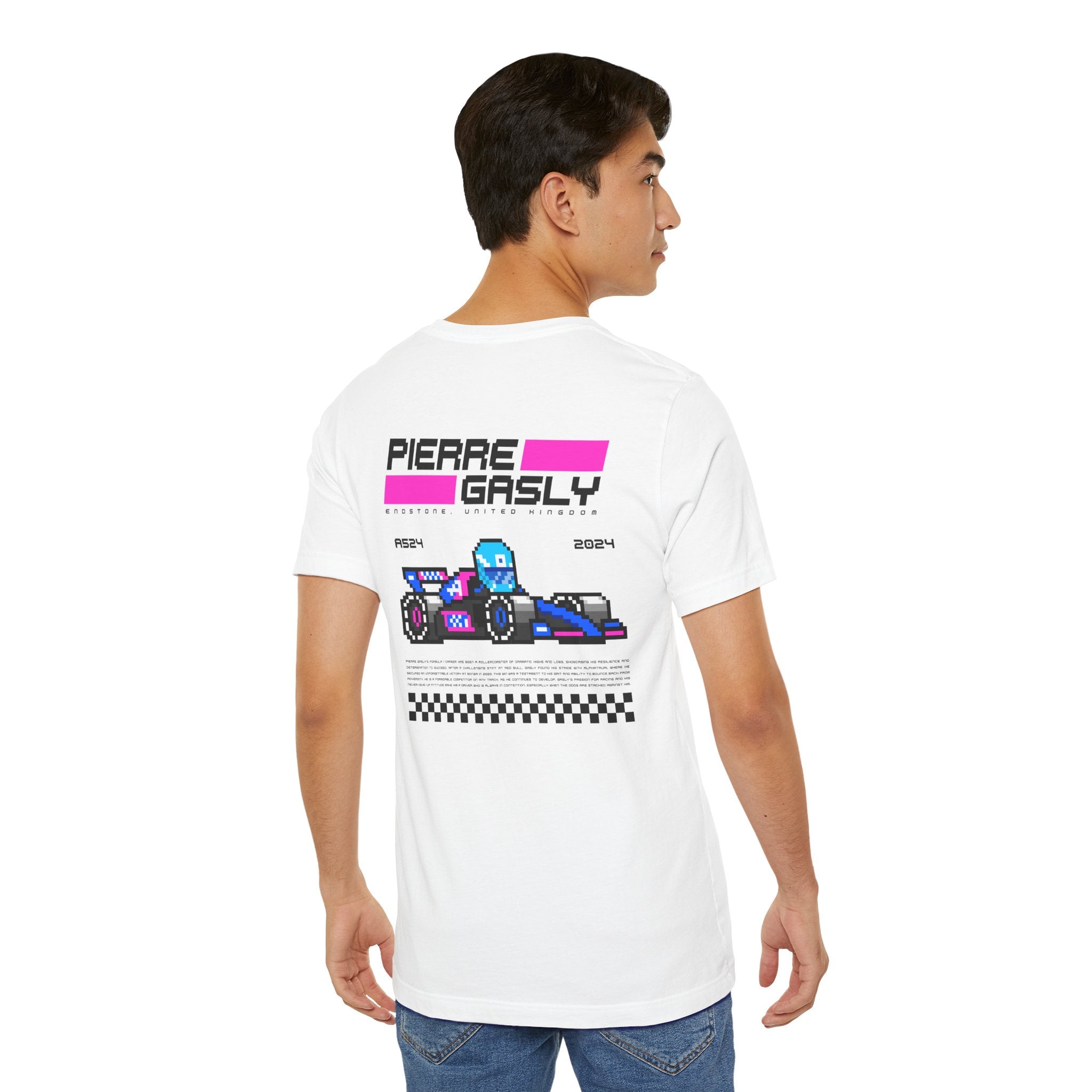 Pierre Gasly 8-bit Team T-shirt