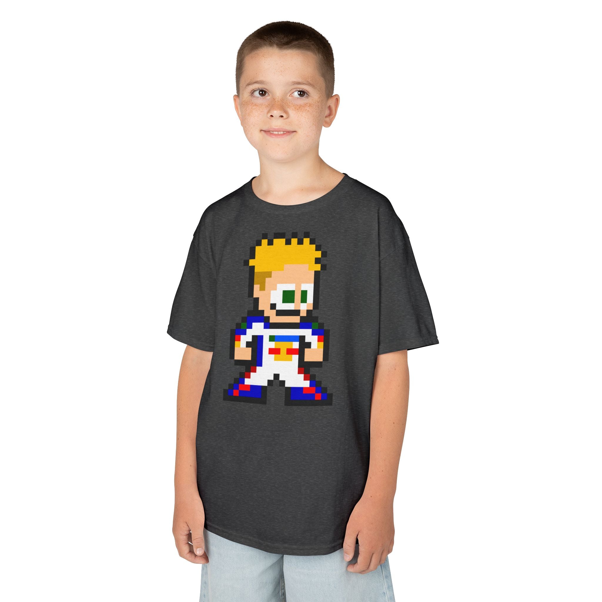 8-bit Liam Lawson Kids Tee