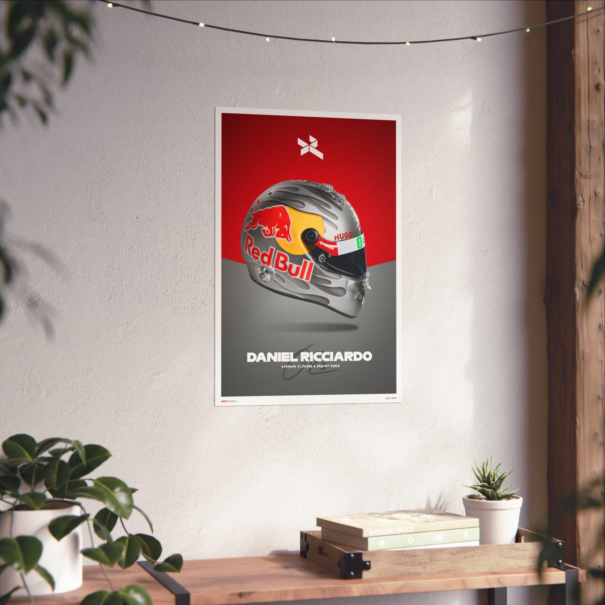 Daniel Ricciardo Signature Poster