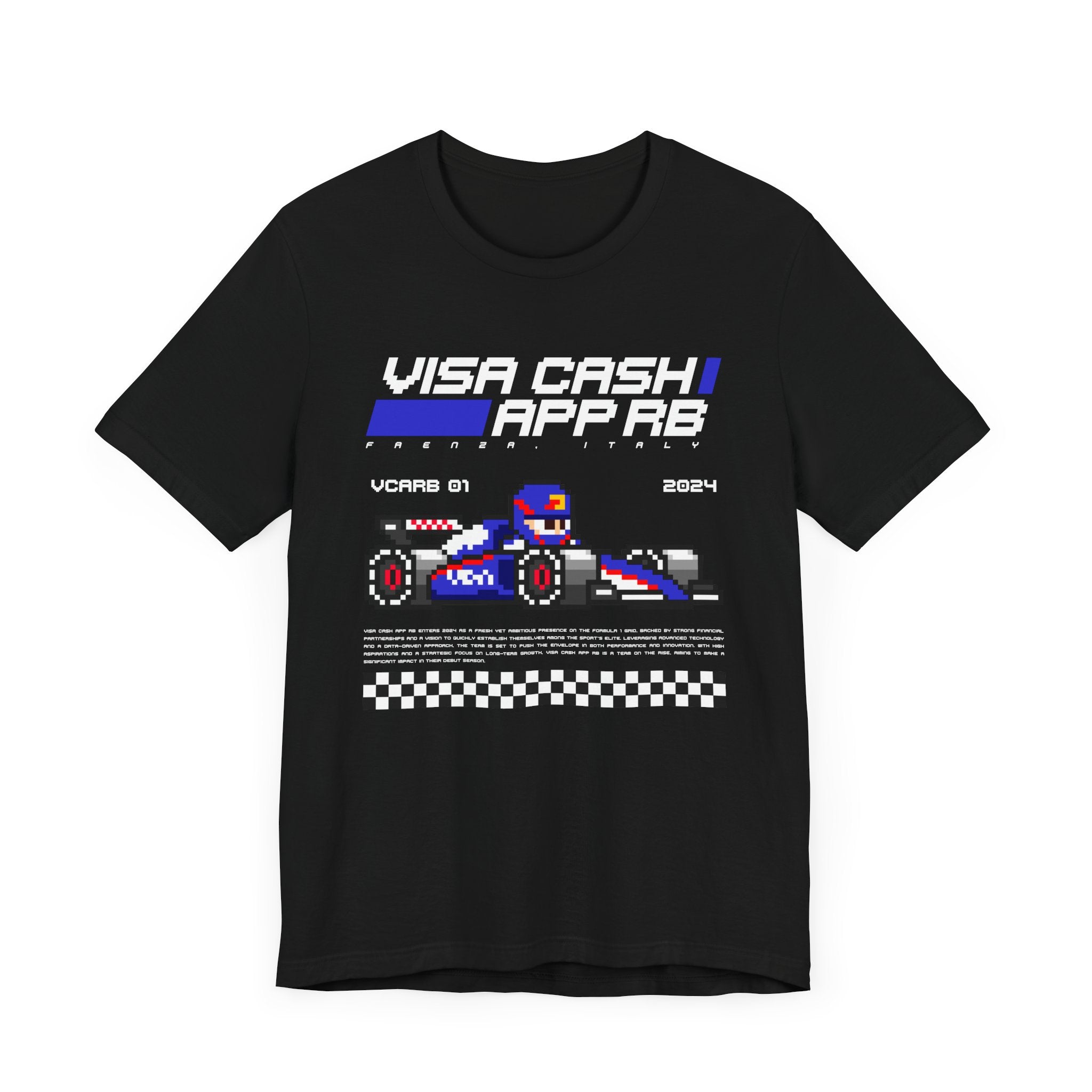 Visa Cash App RB 8-bit Team T-shirt