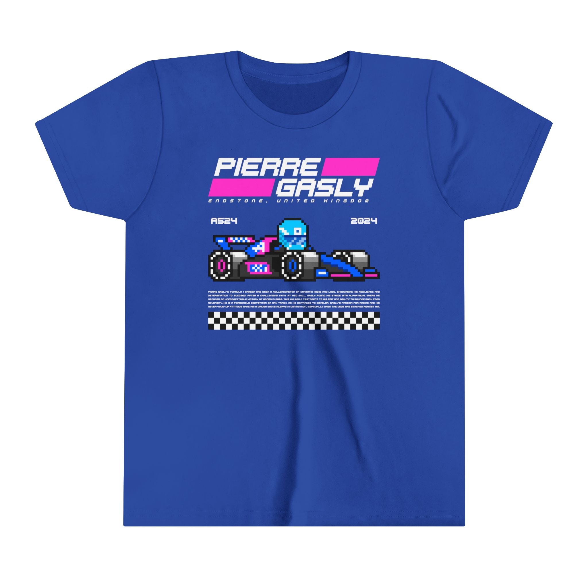 Pierre Gasly 8-bit Team Youth T-shirt