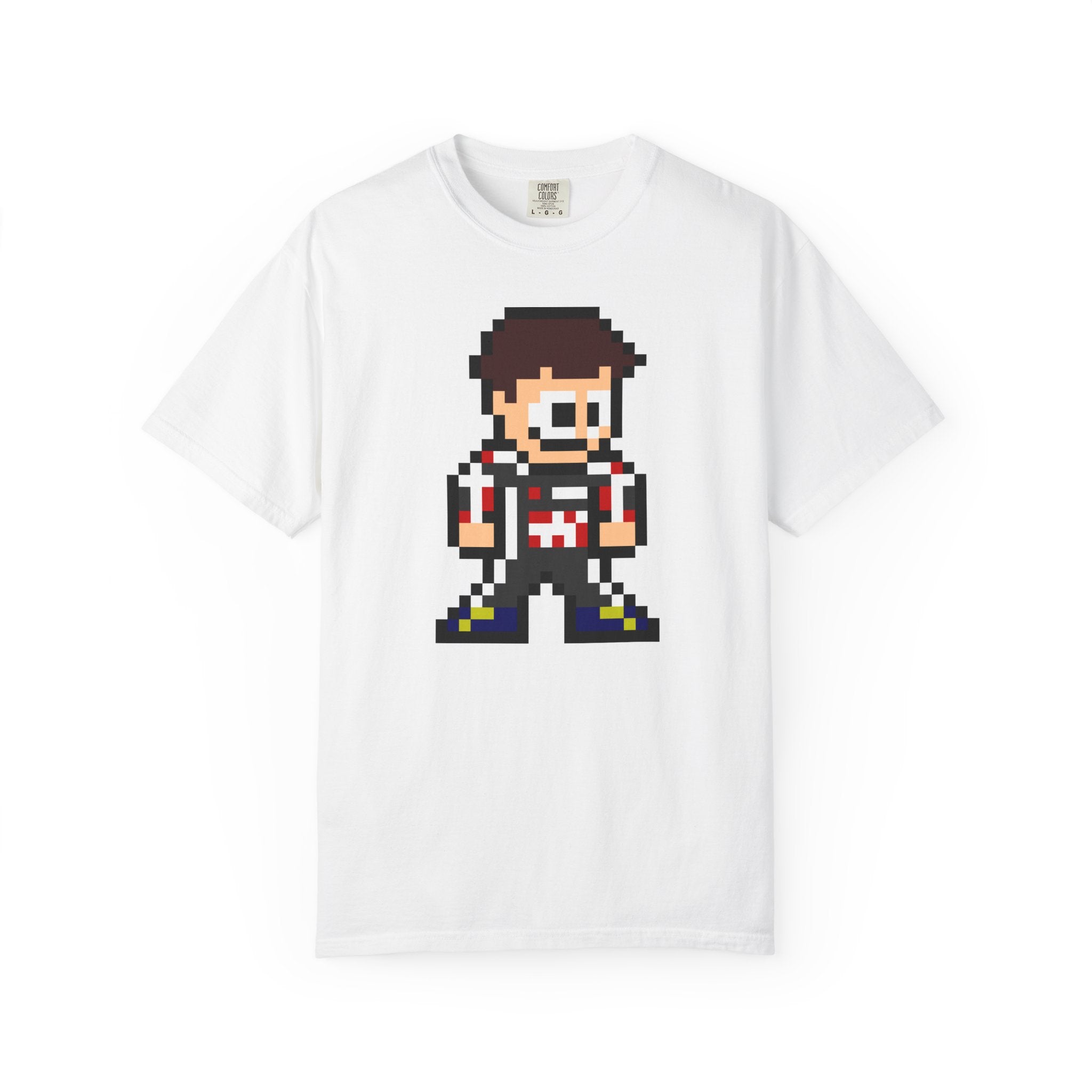 8-bit Ollie Bearman Adult Heavyweight 100% Cotton T-shirt