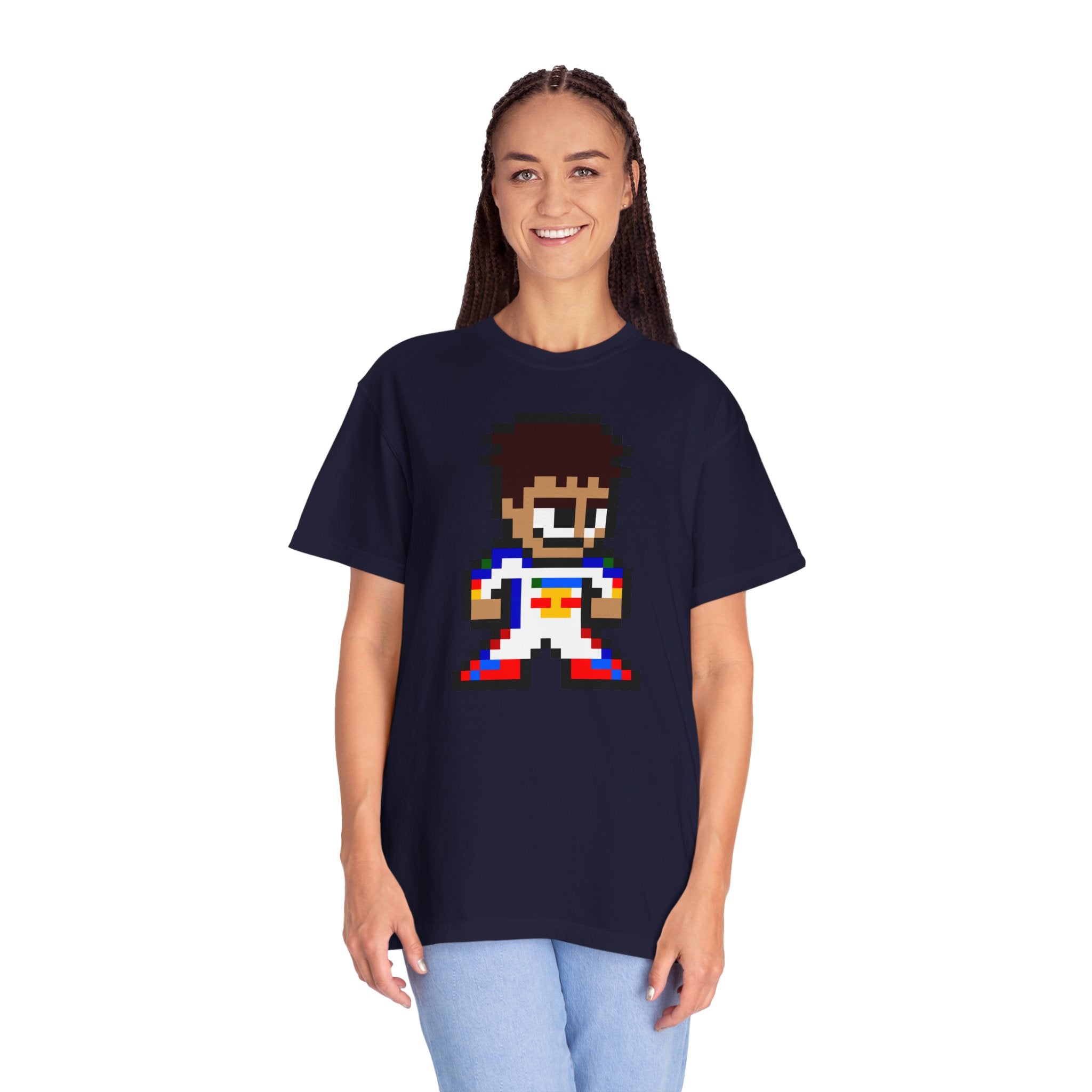 8-bit Arvid Lindblad Adult Heavyweight 100% Cotton T-shirt