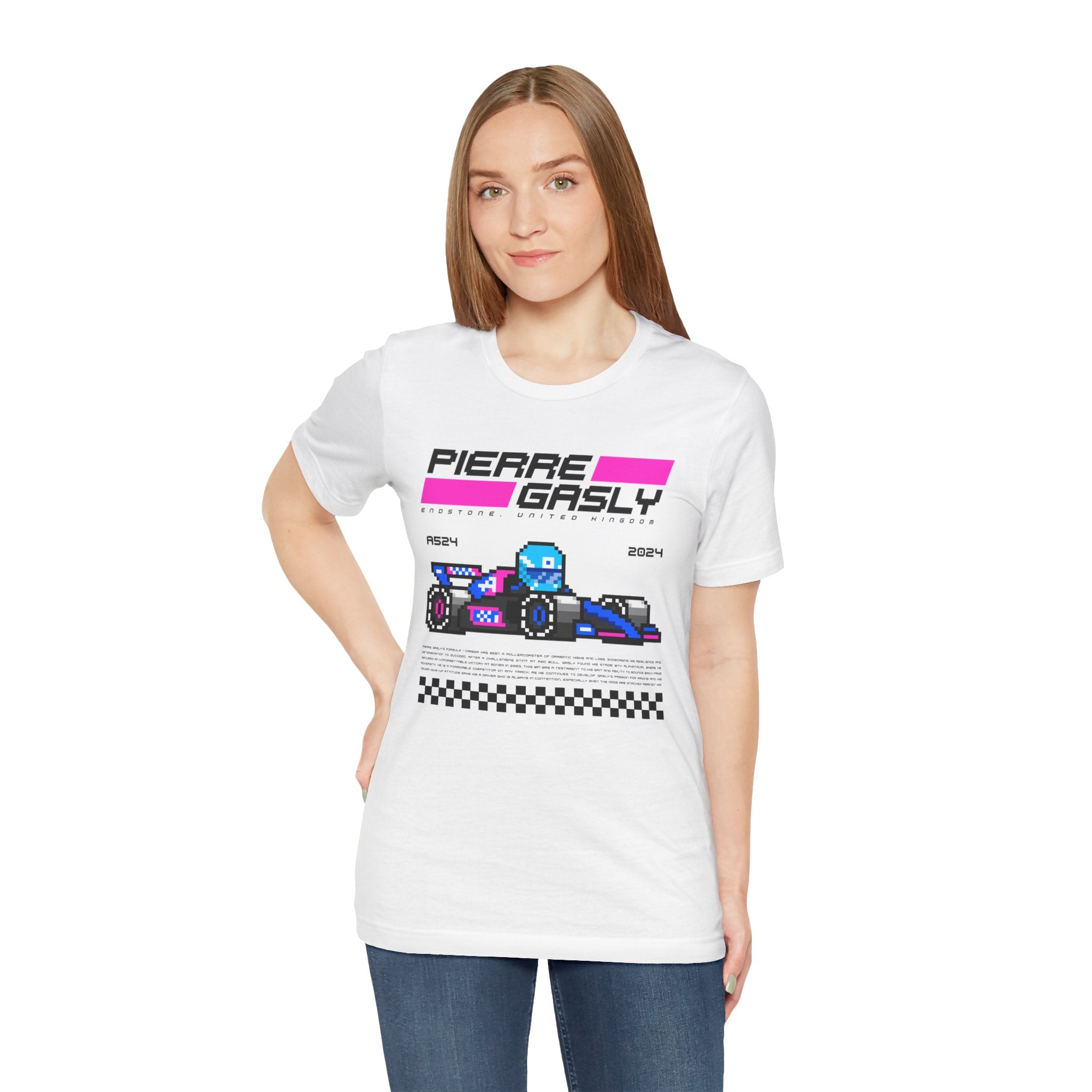 Pierre Gasly 8-bit Team T-shirt