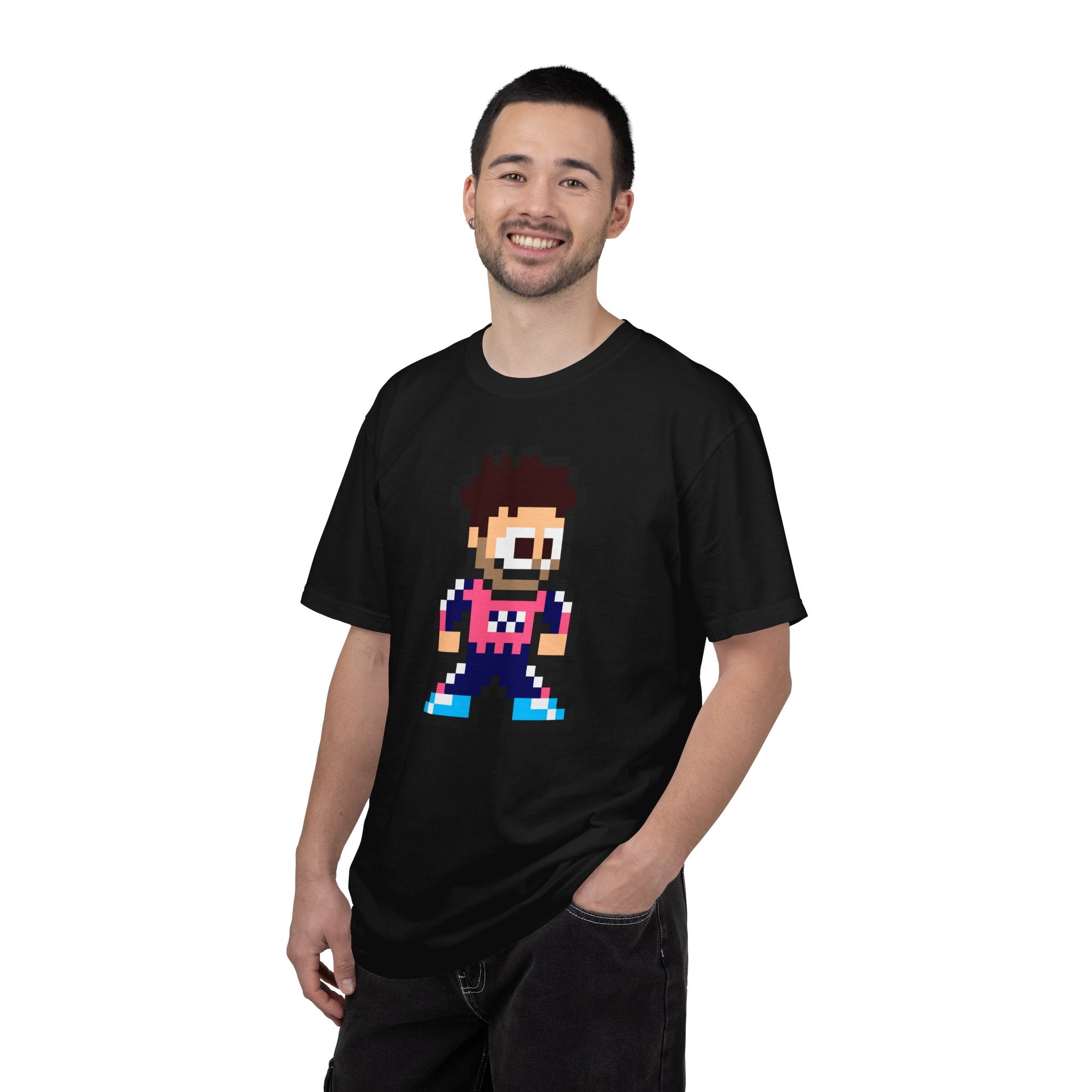 8-bit Franco Colapinto Adult Heavyweight 100% Cotton T-shirt