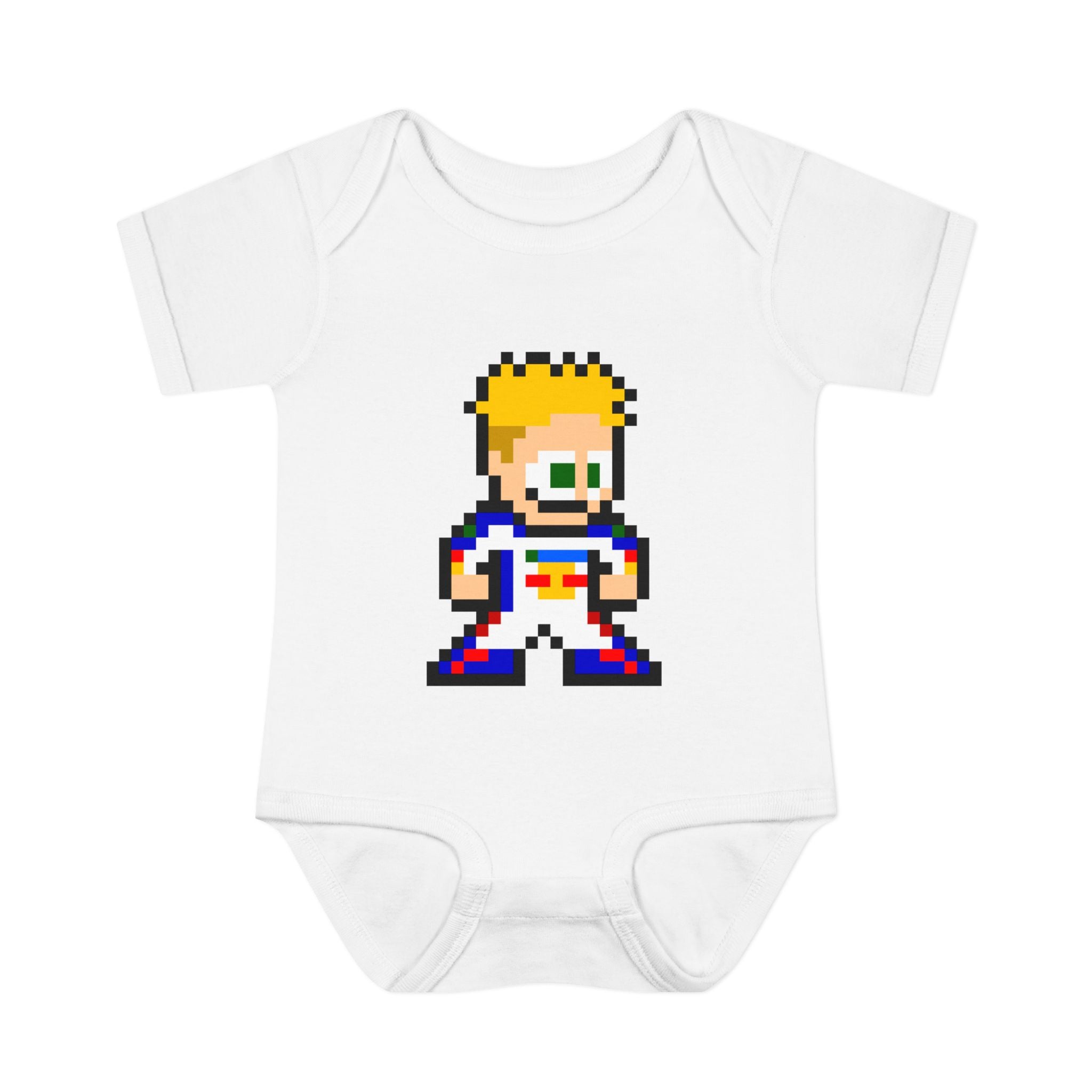 8-bit Liam Lawson Baby Bodysuit