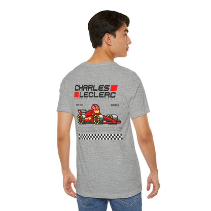 Charles Leclerc 8-bit Team T-shirt